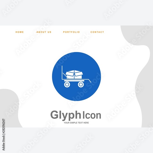 Trolly Box icon for your project