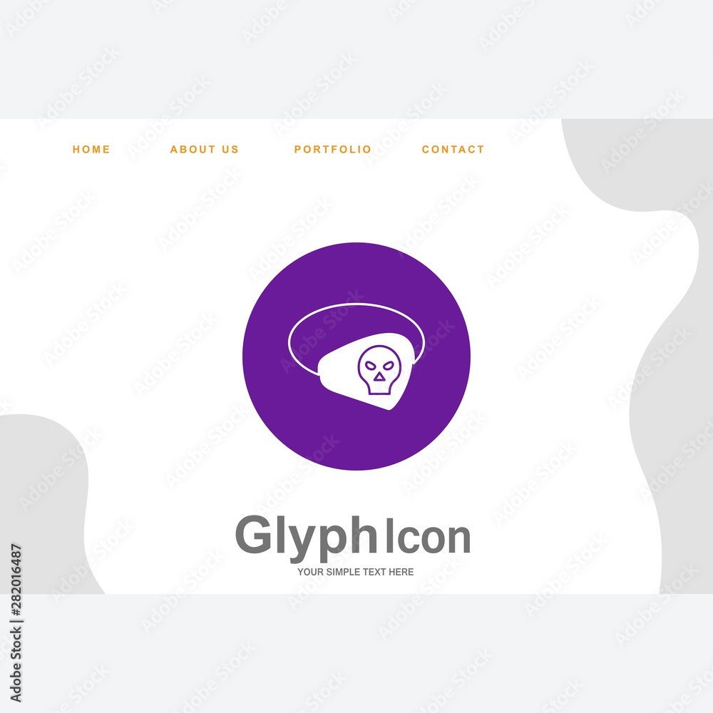 Eye Patch icon for your project Eye Patch icon for your project