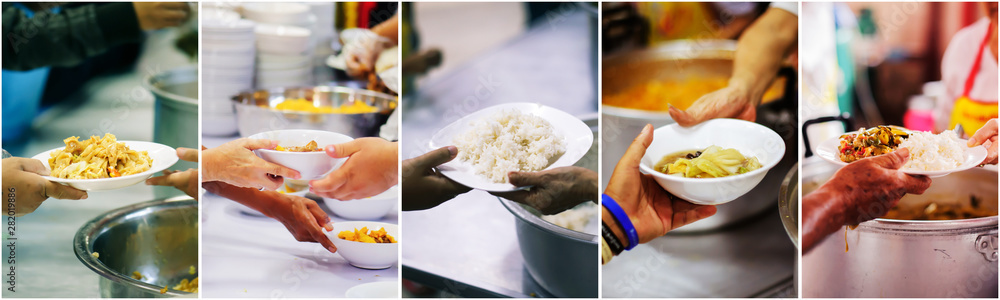 collages food , Donation food to the poor : the concept of starvation collages food , Donation food to the poor : the concept of starvation