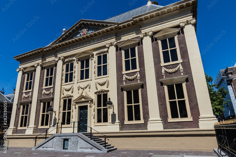 Mauritshuis, a museum of Dutch golden age paintings in The Hague