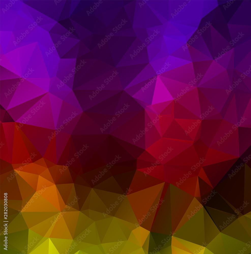 Fototapeta premium Vector Abstract geometric darkness black shape polygonal style
