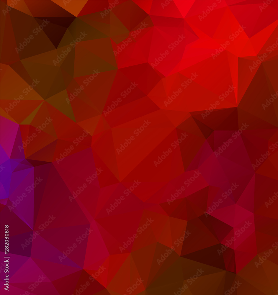 Abstract multicolor Orange and red background. Vector polygonal design illustrator