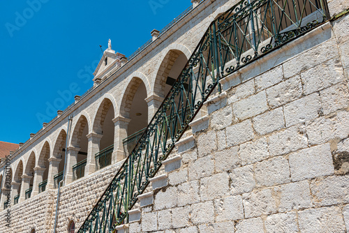 The Don Bosco vocational high school near Basilica of Jesus the Adolescent in Nazareth, Israel