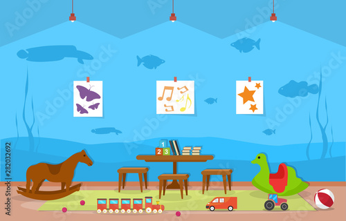 Kindergarten Classroom Inte...