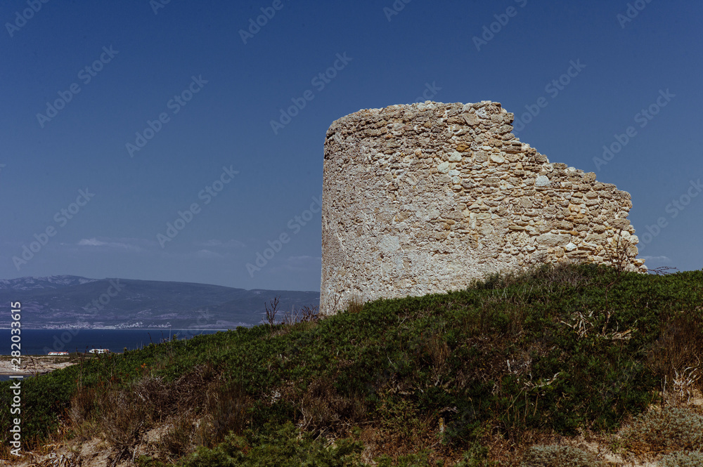 Naklejka premium Torre di Capo Mannu III