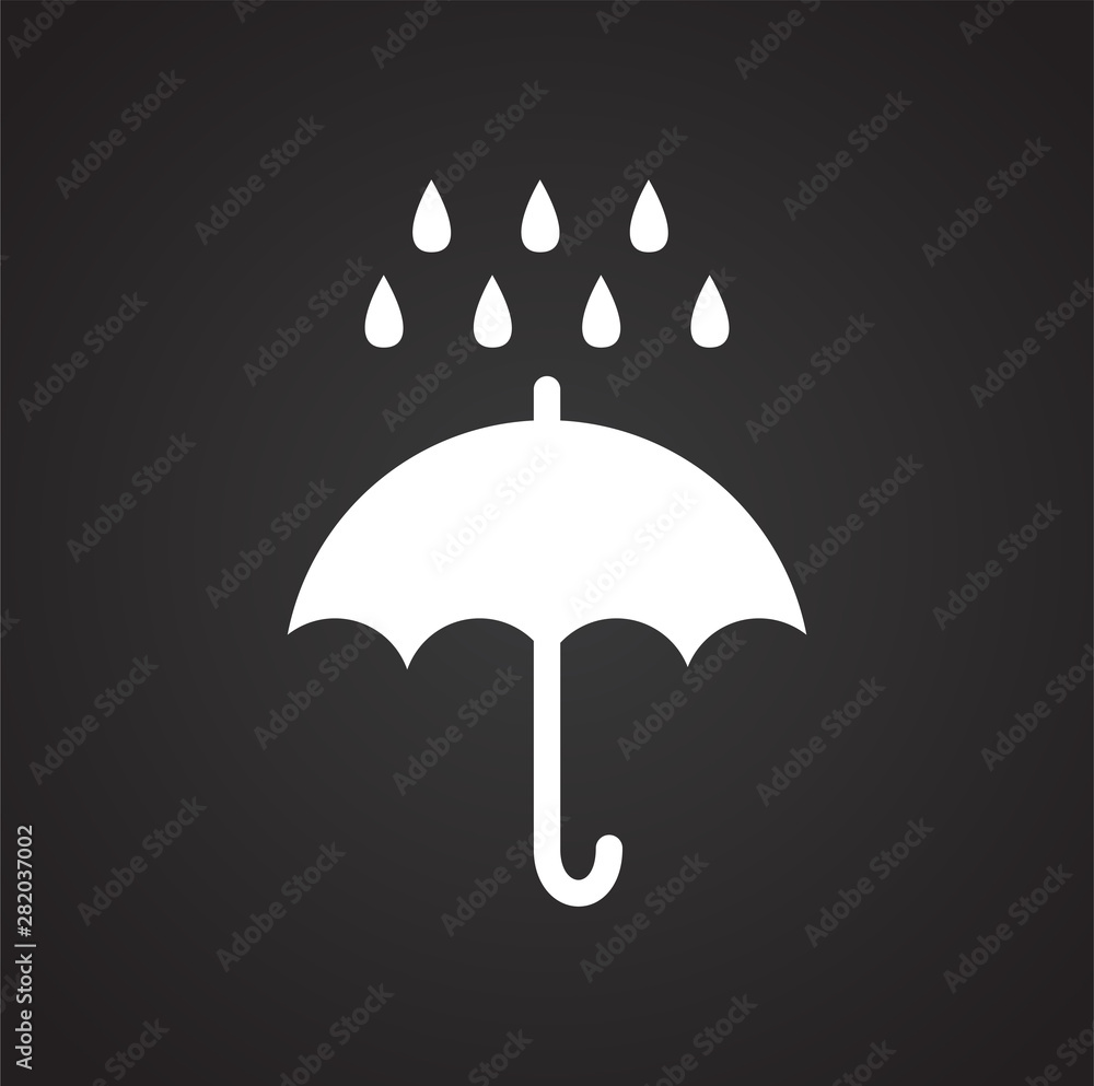 Umbrella icon on background for graphic and web design. Simple illustration. Internet concept symbol for website button or mobile app. Umbrella icon on background for graphic and web design. Simple illustration. Internet concept symbol for website button or mobile app.