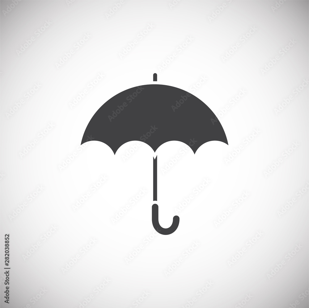 Umbrella icon on background for graphic and web design. Simple illustration. Internet concept symbol for website button or mobile app. Umbrella icon on background for graphic and web design. Simple illustration. Internet concept symbol for website button or mobile app.