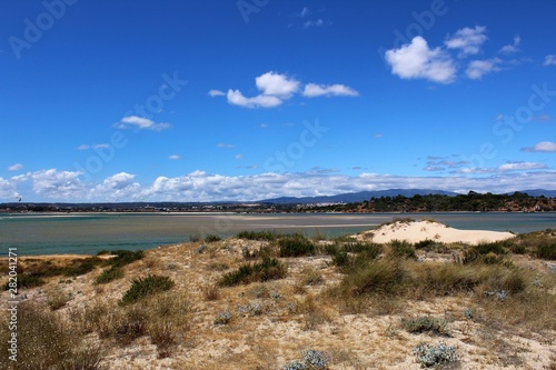 Réserve naturelle d'Alvor au Portugal dans les marais