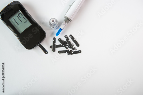 Health Care Goods: Blood glucose meters, test strips, lancet