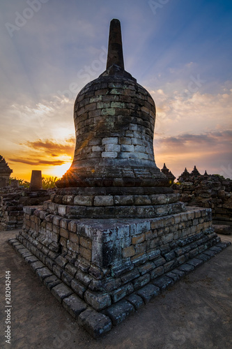 Stupa at Plaosan Temple in Klaten, Central Java © Reza