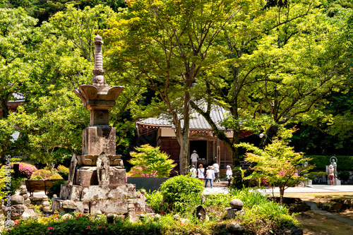 Garden of Kazanin-bodaiji, a temple in Sanda, Hyogo, Japan