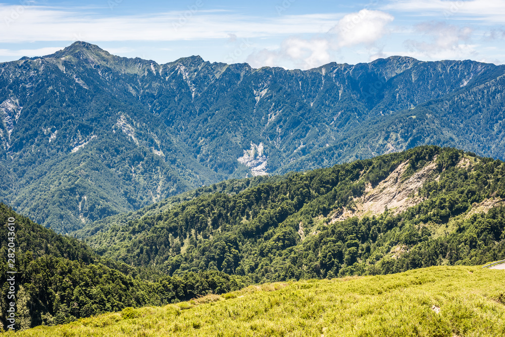 Fototapeta premium landscape of Mt. Cilai north peak