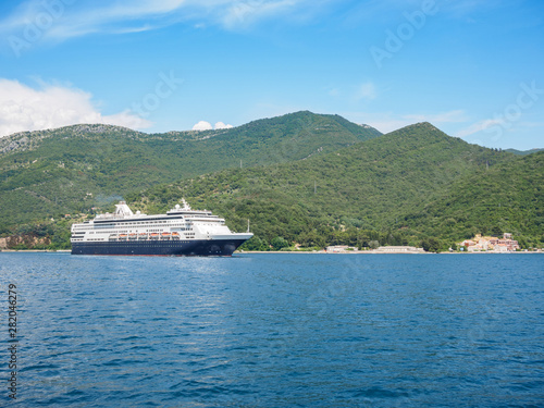 Large cruise ship in Adriatic sea © Evgeniy Agarkov