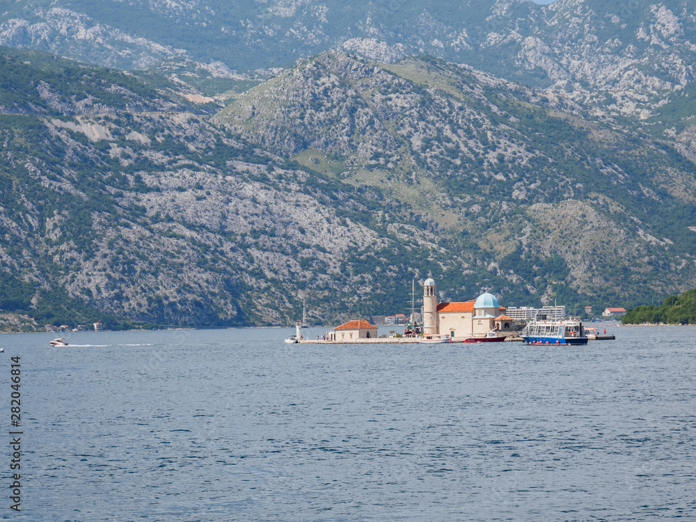 2019 June 18, The island of Gospa od Skrpjela, Kotor Bay, Montenegro.