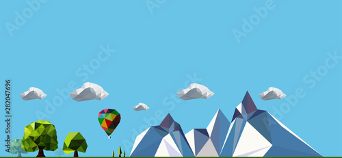 mongolfiera,  montagne, viaggi, escursione, esplorazione,