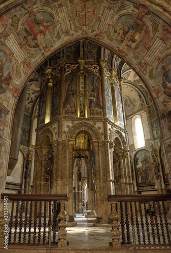 Rotonde des Templiers dans le couvent du Christ à Tomar, Portugal