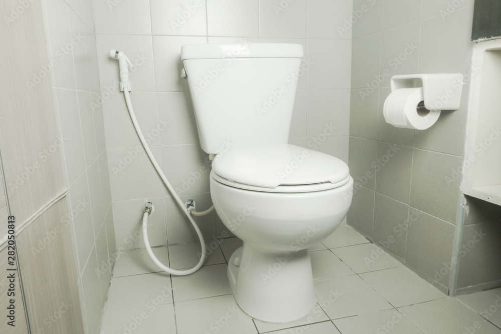 inside bathroom with toilet bowl inside bathroom with toilet bowl