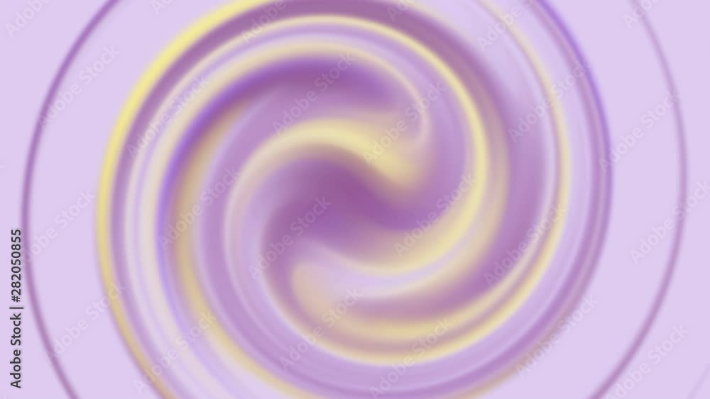 4K Abstract slowly rotating animation with pastel color lines on a light purple background. 4K Abstract slowly rotating animation with pastel color lines on a light purple background.