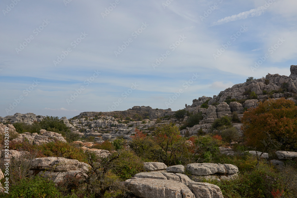 Situated between Antequera and Malaga, lies the amazing El Torcal Nature Reserve, with its Rock formations carved out by water over the Geological Past.