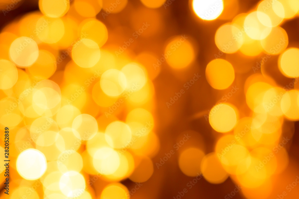 colorful golden blur garland spots many set bright festive base design
