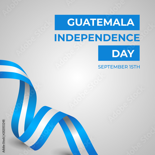 Happy Republic of Guatemala Independence Day Vector Design Template Illustration  photo