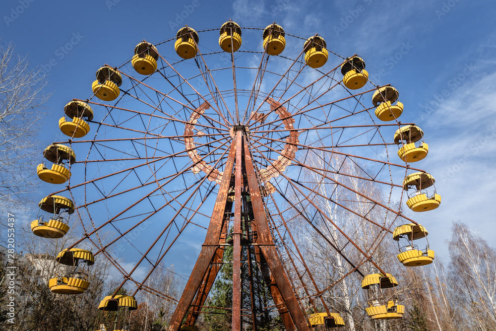 Ferris wheel of Pripyat ghost town 2019 Ferris wheel of Pripyat ghost town 2019