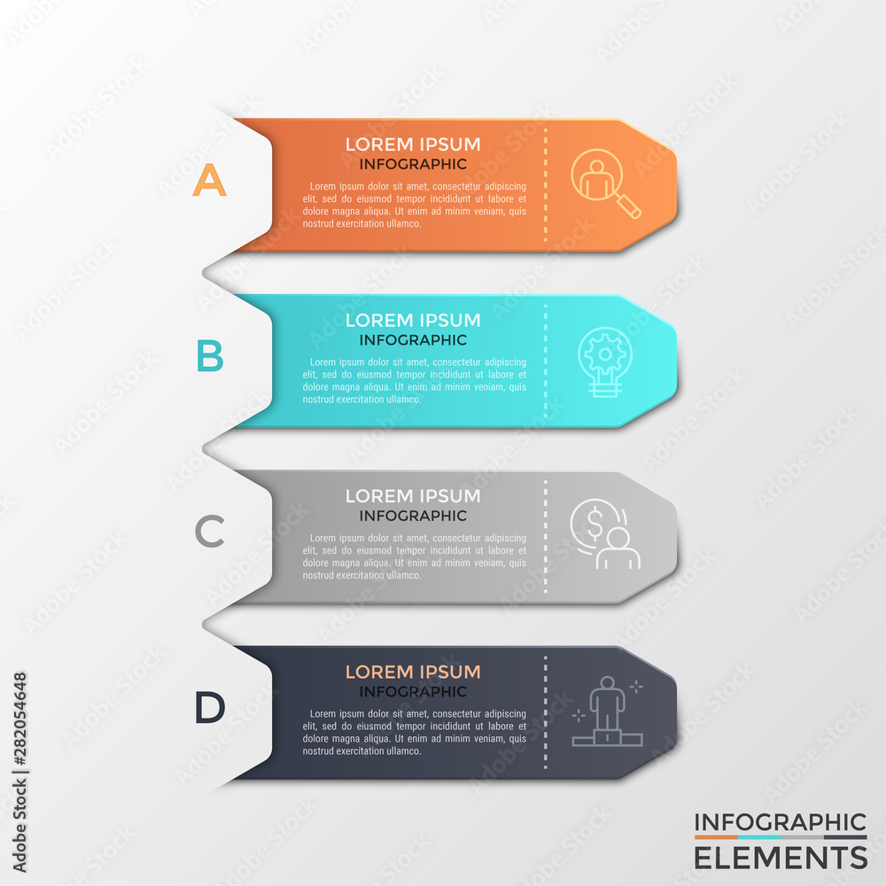 Modern Infographic Vector Template Modern Infographic Vector Template