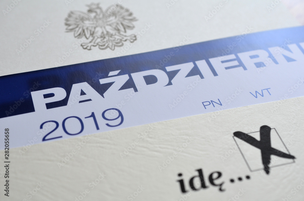 Wybory do parlamentu w Polsce - obrazy, fototapety, plakaty 