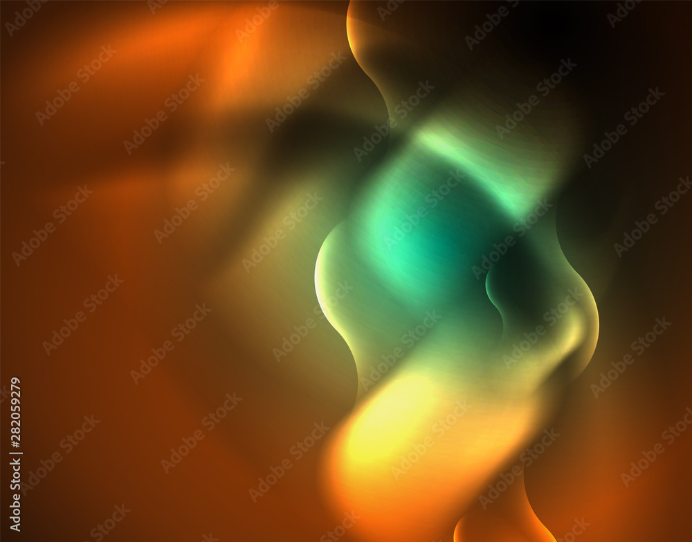 Neon lights vector abstract background Neon lights vector abstract background