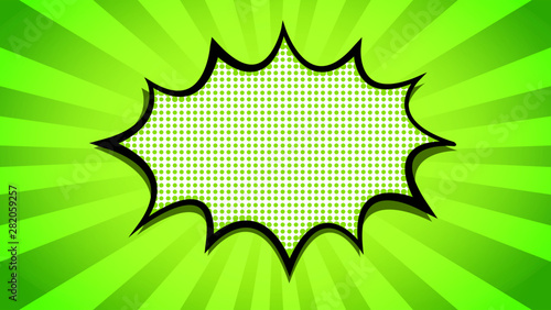 bright and rich background in pop art style