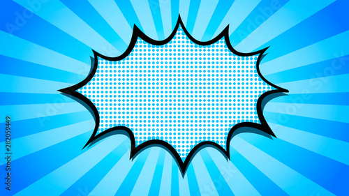 bright and rich background in pop art style