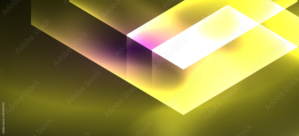 Shiny hexagon neon template. Futuristic digital technology concept. Vector abstract graphic design. Shiny hexagon neon template. Futuristic digital technology concept. Vector abstract graphic design.