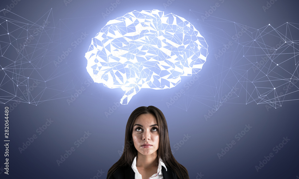 Artificial intelligence and data concept Artificial intelligence and data concept