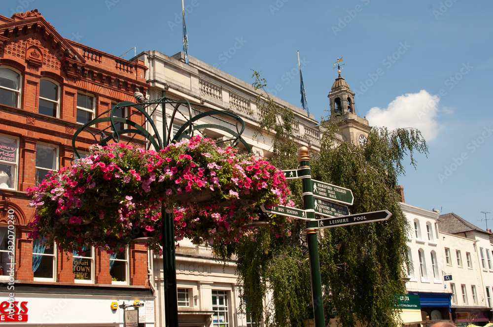 Ταπετσαρία Hereford City Herefordshire England UK