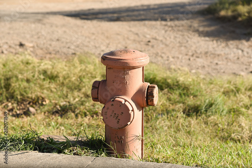 The hydrant in the urban landscape