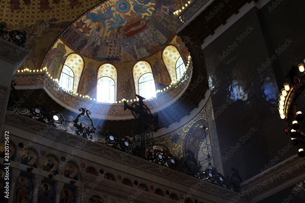 Obraz premium Kronstadt Naval Cathedral