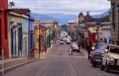 Mexico: Oaxaca City Street