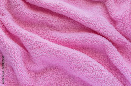 Texture fabric or pink cloth textile.