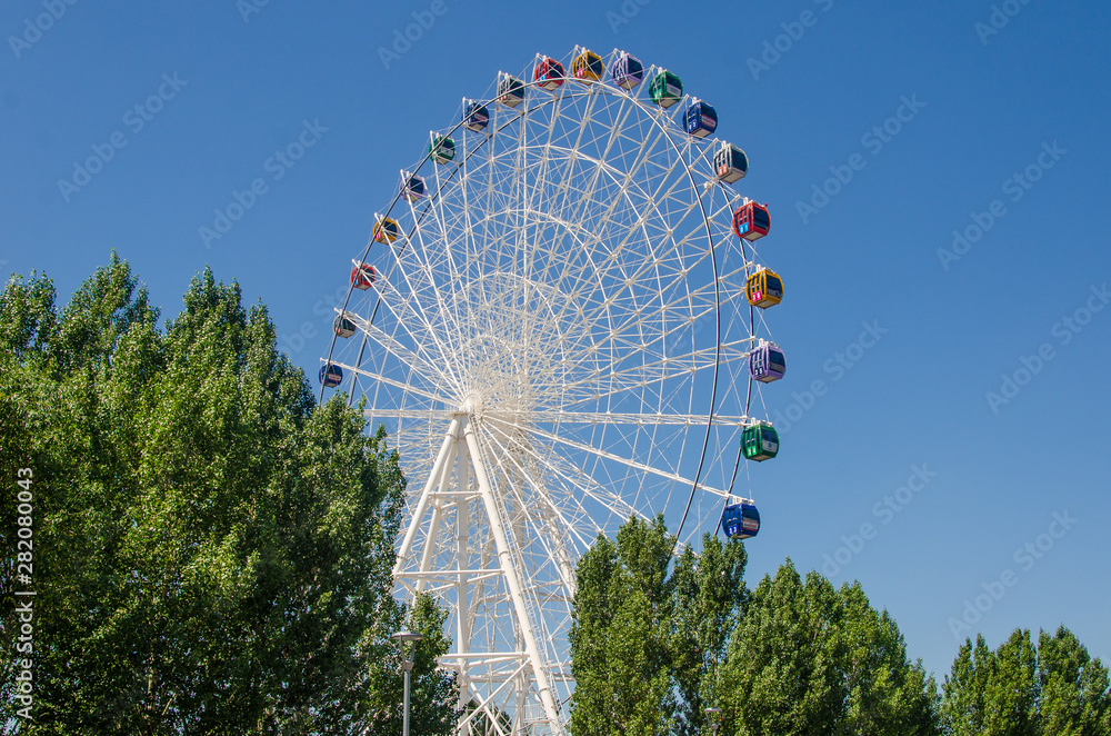 The largest Ferris wheel in Kazakhstan The largest Ferris wheel in Kazakhstan