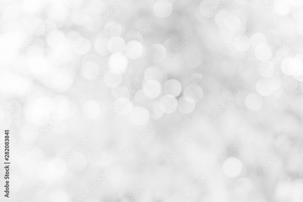 Abstract white beauty bokeh background in sepia tone.