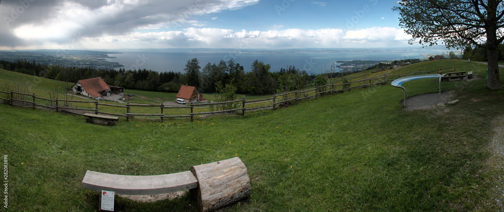 Obraz premium Bodensee from Rorschacherberg