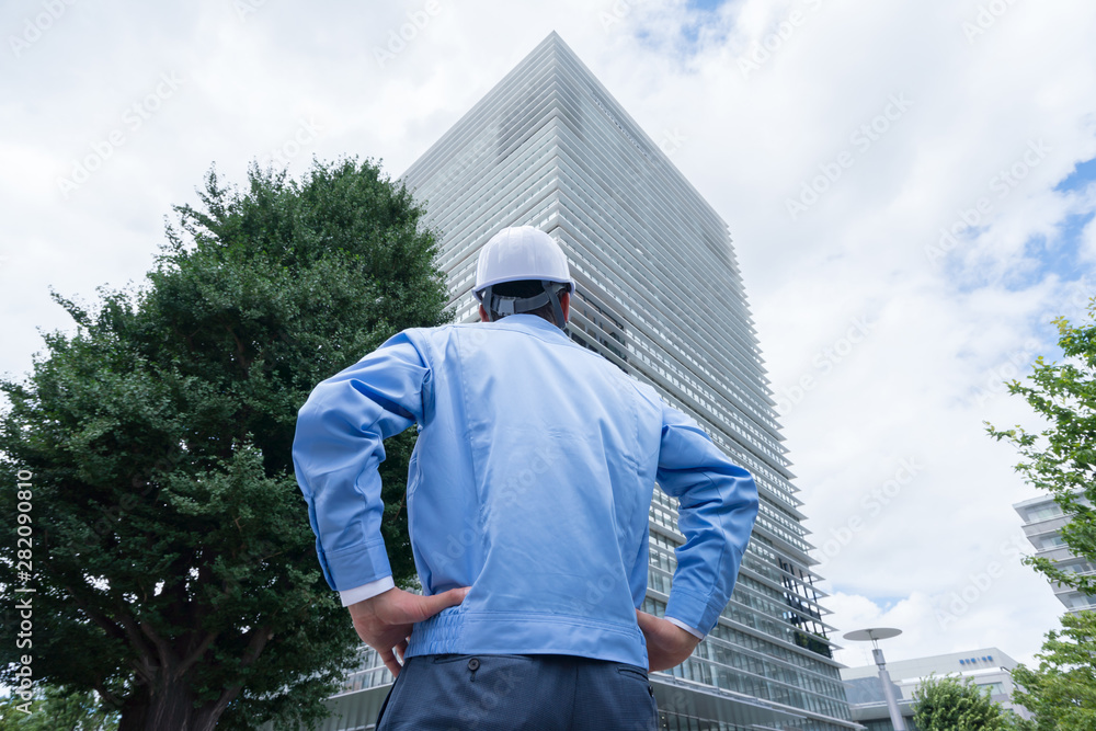建築・ビジネスマン 建築・ビジネスマン