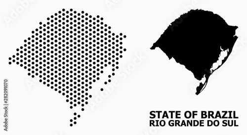 Pixel Pattern Map of Rio Grande Do Sul State