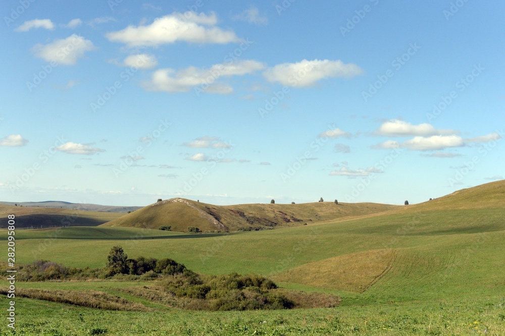 Obraz premium Russia.Western Siberia. The foothills of the Altai mountains