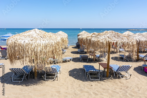 Faliraki beach, Rhodes island, Greece