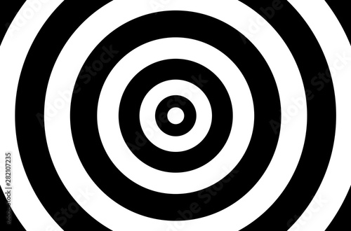 Black and white circle background for print, gift, web, scrap and patchwork