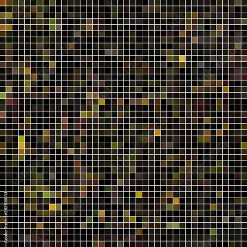 abstract vector square pixel mosaic background