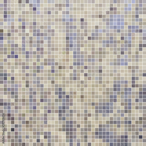 abstract vector square pixel mosaic background