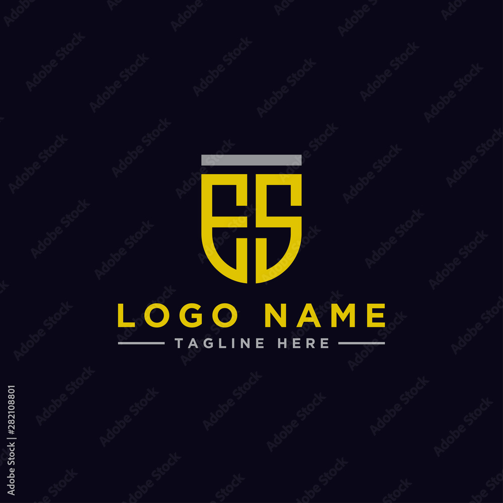 Inspiring company logo designs from the initial letters of the ES logo icon. -Vectors Inspiring company logo designs from the initial letters of the ES logo icon. -Vectors