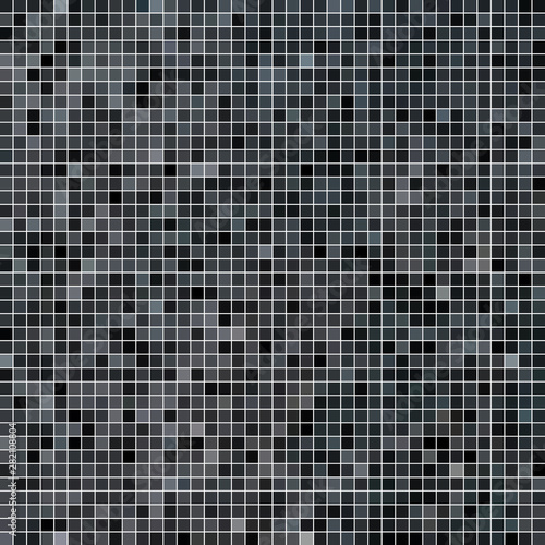 abstract vector square pixel mosaic background